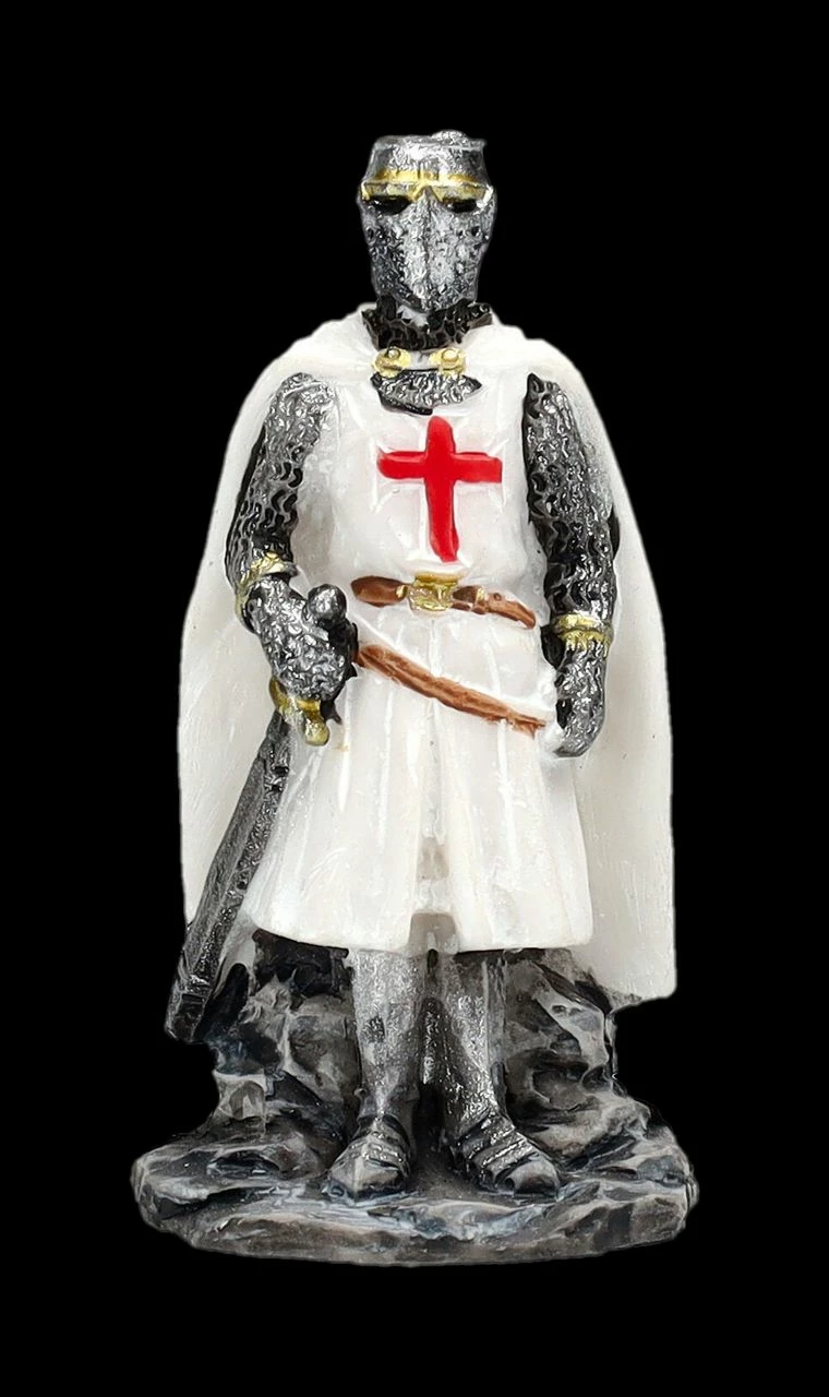 Ritterfiguren - Kreuzritter 12er Set Bunt 4,5 Cm – Bild 2