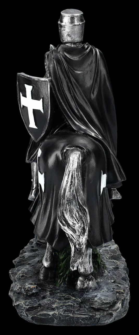 Ritter Figur Auf Pferd Schwarz – Bild 5