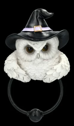 Türklopfer - Eule Mit Hexenhut