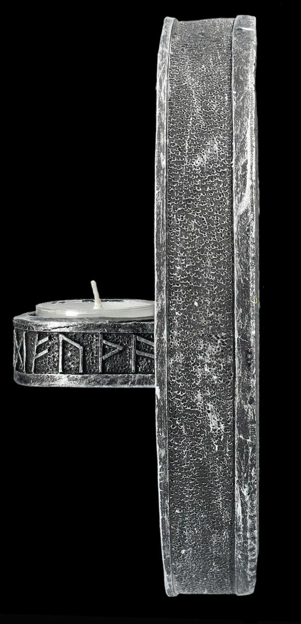 Wand Teelichthalter - Wikinger Kompass Vegvisir – Bild 3