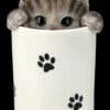 Leckerli Dose - Graue Katze