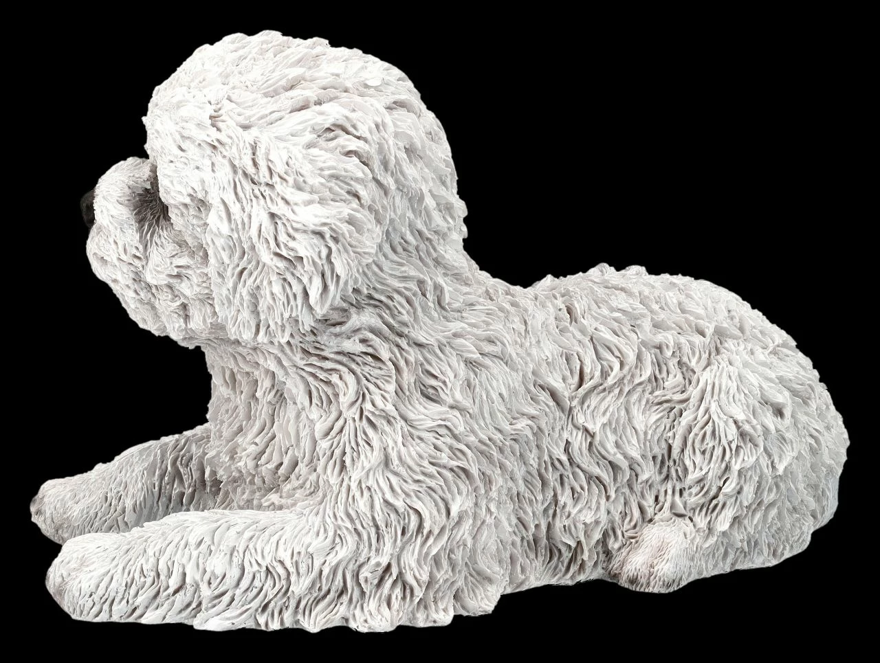 Bichon Frise Welpe Figur Liegend – Bild 3