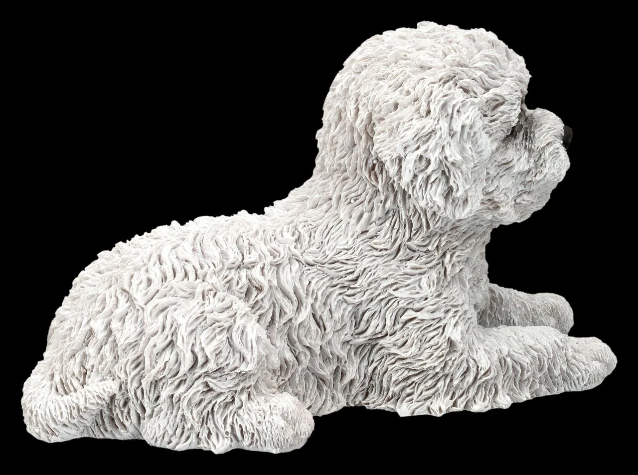 Bichon Frise Welpe Figur Liegend – Bild 5