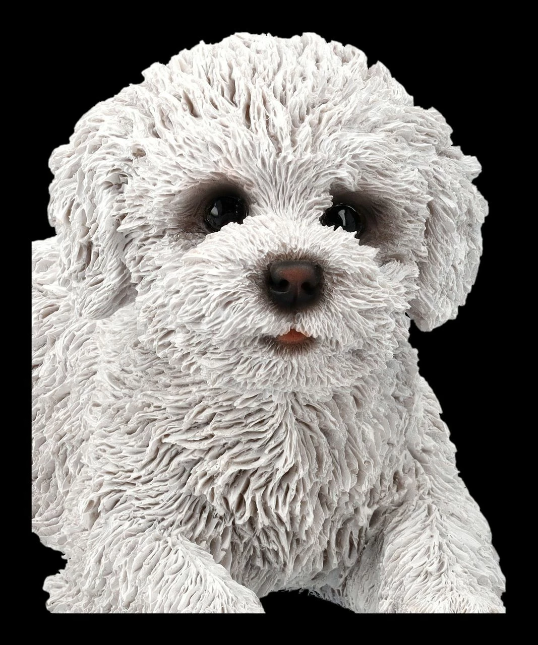 Bichon Frise Welpe Figur Liegend – Bild 7