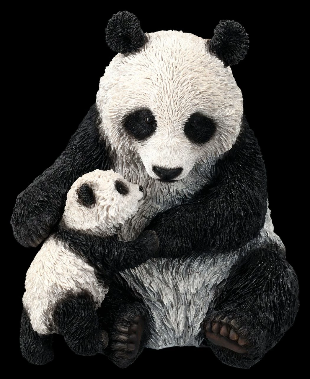 Panda Figur - Mutter Mit Baby