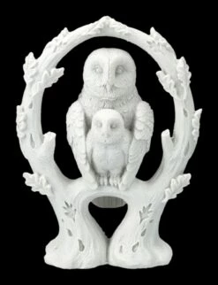 Eulen Figur Weiß - Embrace