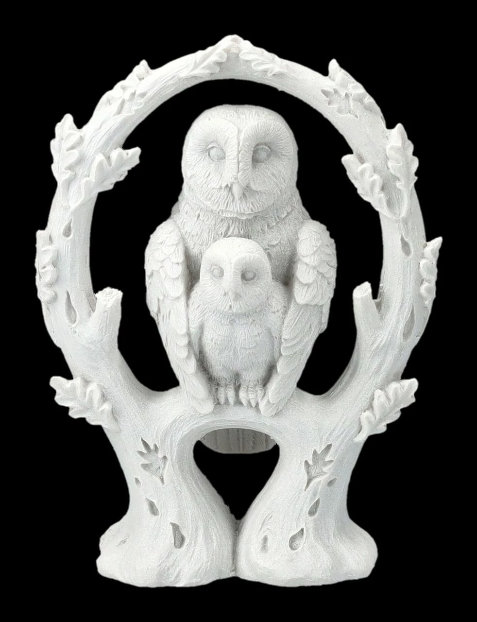 Eulen Figur Weiß - Embrace