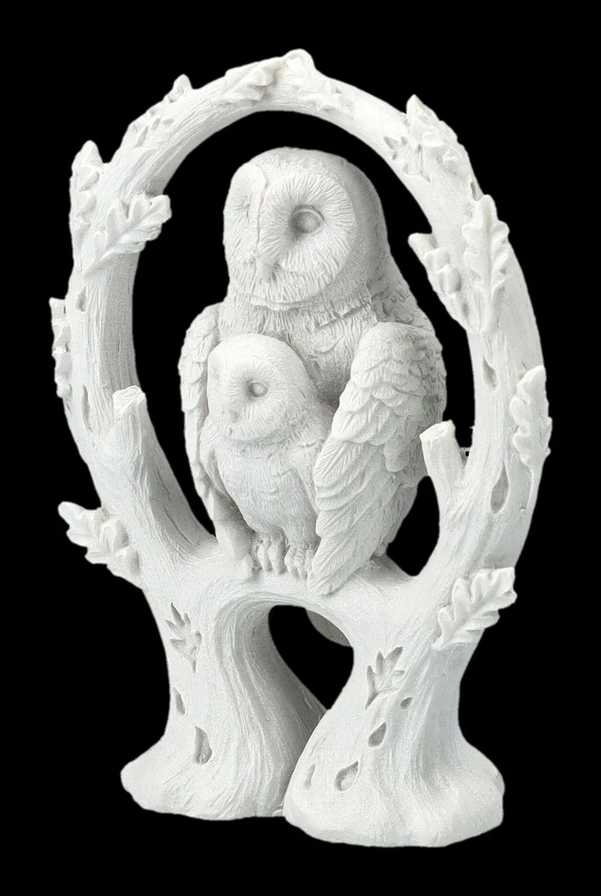 Eulen Figur Weiß - Embrace – Bild 6