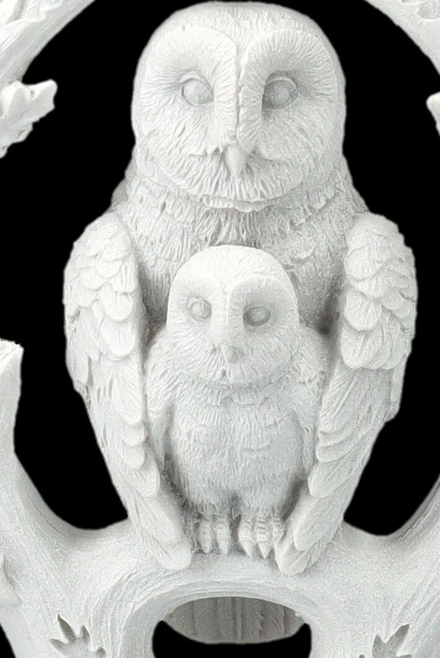 Eulen Figur Weiß - Embrace – Bild 7