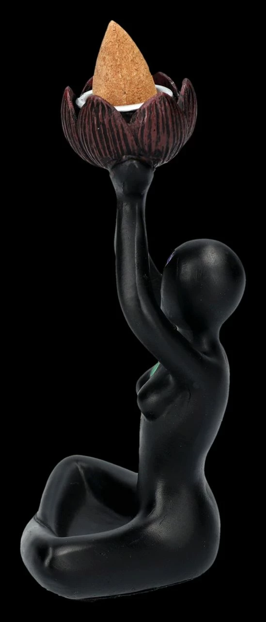 Backflow Räucherhalter - Chakra Figur – Bild 4