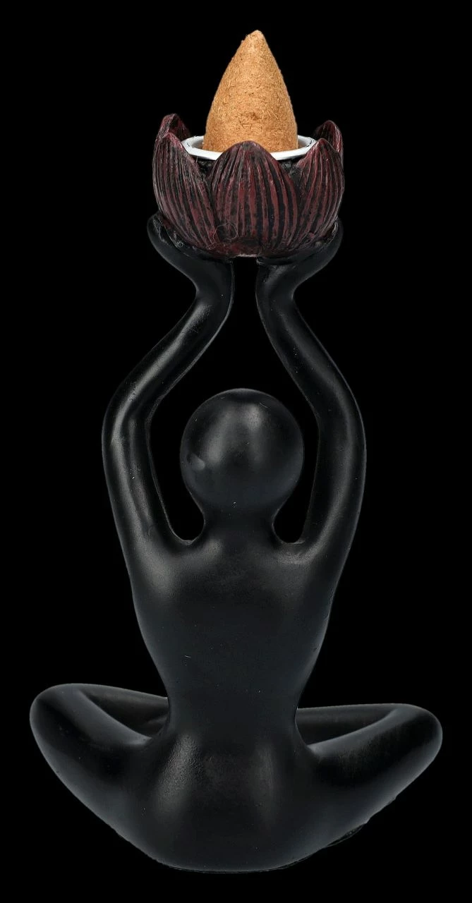 Backflow Räucherhalter - Chakra Figur – Bild 5