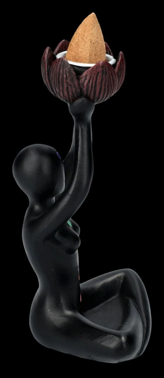 Backflow Räucherhalter - Chakra Figur – Bild 6