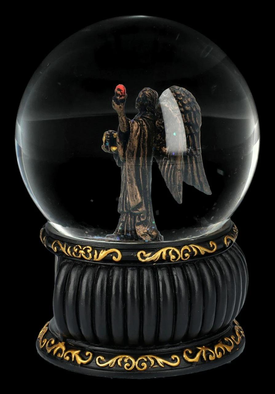 Schneekugel - Erzengel Uriel – Bild 4