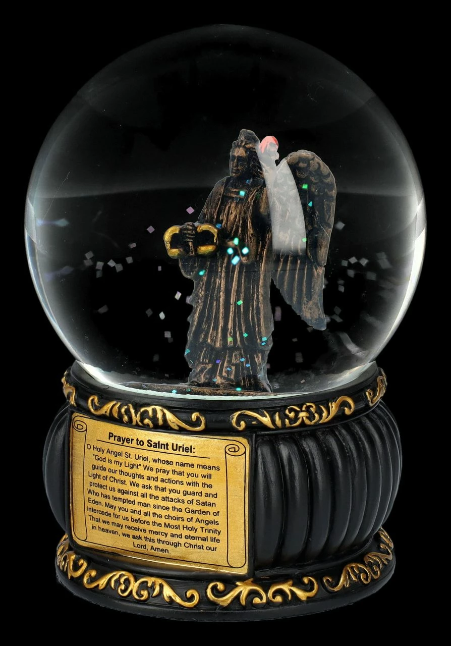 Schneekugel - Erzengel Uriel – Bild 7