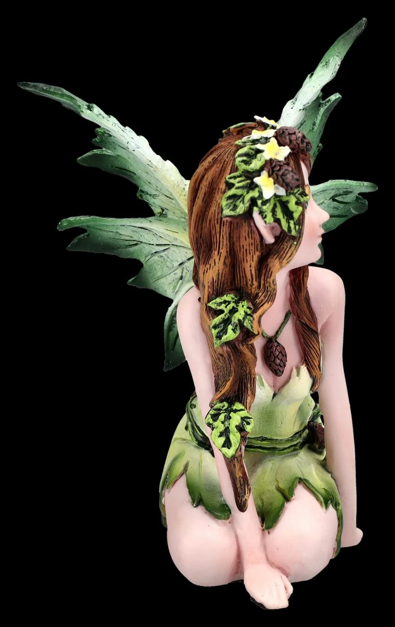 Elfen Figur - Moni In Grünem Kleid – Bild 3