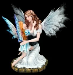 Elfen Figur - Tamy Nimmt Tochter In Arm