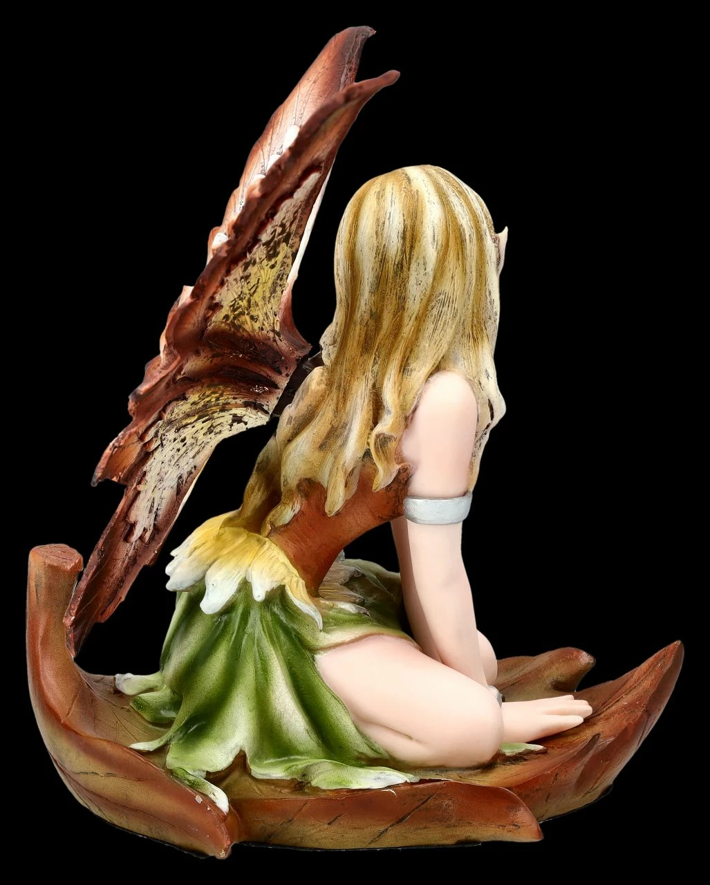 Elfen Figur - Mana Kniet Auf Blatt – Bild 4