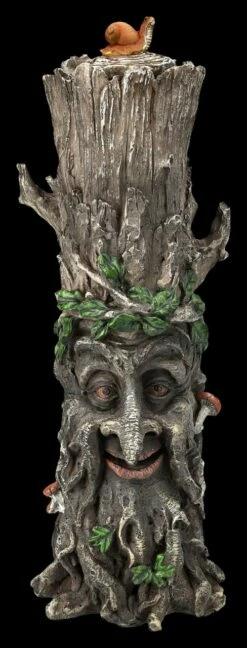 Räucherhalter - Grüner Mann Baum Ent