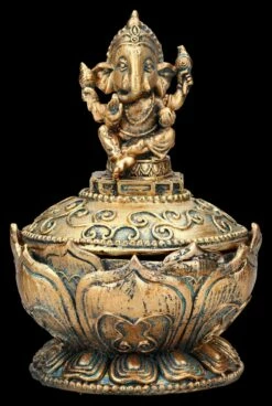 Schatulle - Lotus Mit Ganesha