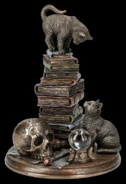 Katzen Figuren Spielen In Der Hexenküche