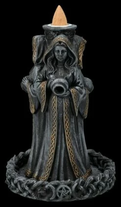 Rückfluss-Räucherhalter - Dreifaltige Hekate