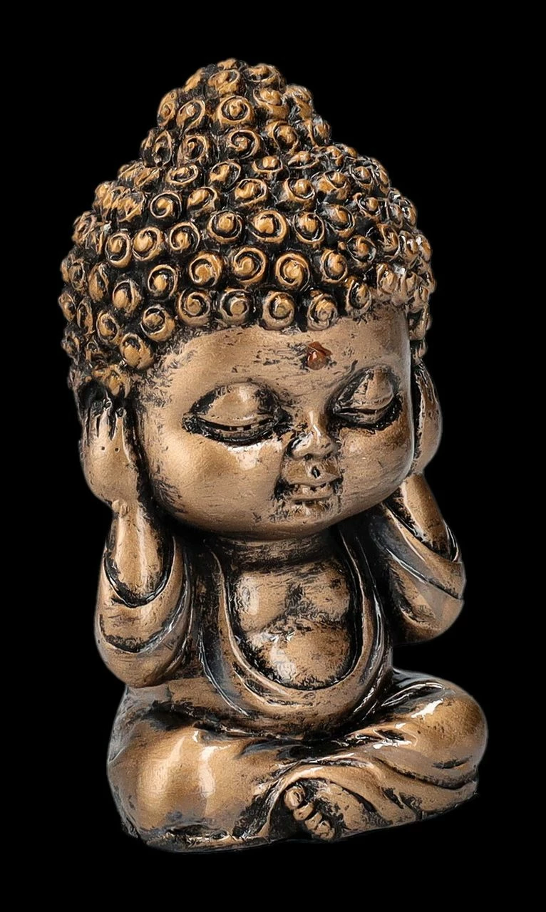 Buddha Figuren - Lustige Mönche Nichts Böses – Bild 7