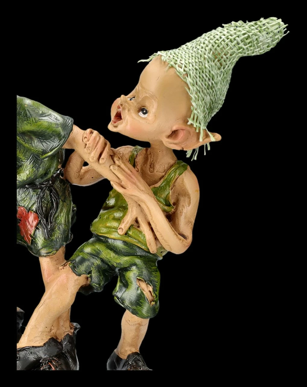 Pixie Kobold Figur - Kantenhocker Flüsterpost – Bild 8