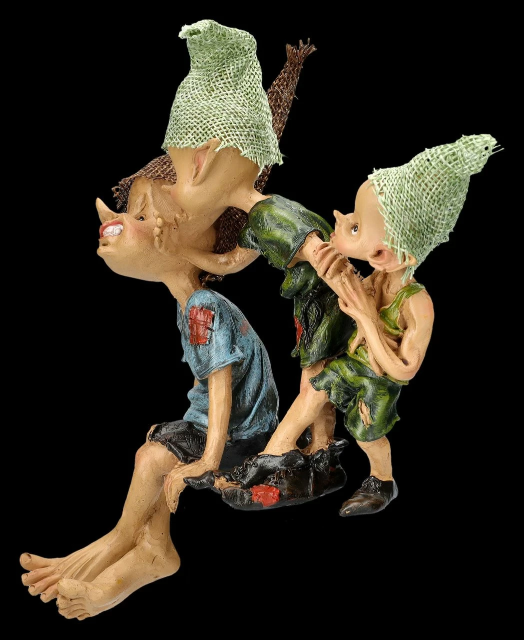 Pixie Kobold Figur - Kantenhocker Flüsterpost – Bild 3