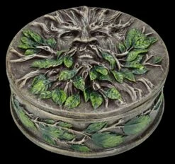 Schatulle Rund - Greenman