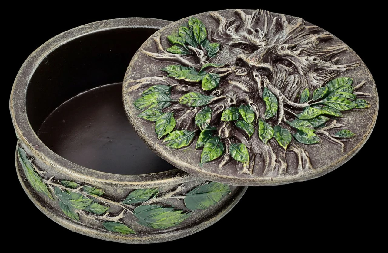 Schatulle Rund - Greenman â Bild 3