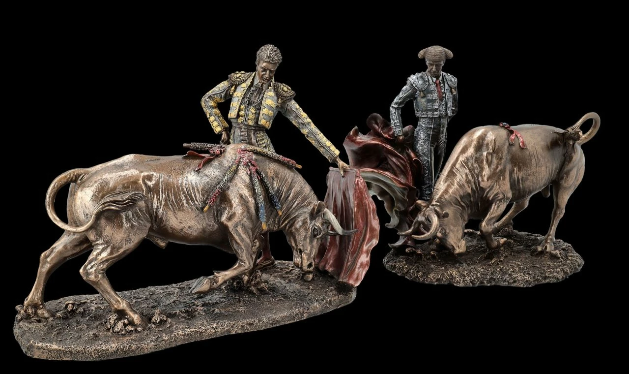 Torero Figuren Set - Matadoren Beim Stierkampf – Bild 4