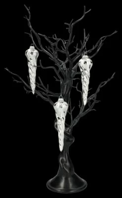 Weihnachtskugeln 3er Set - Einhorn-Hörner