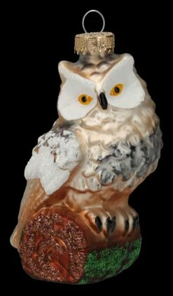 Weihnachtkugel - Eule