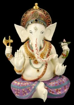 Ganesha Figur Handbemalt - Symbol Der Weisheit