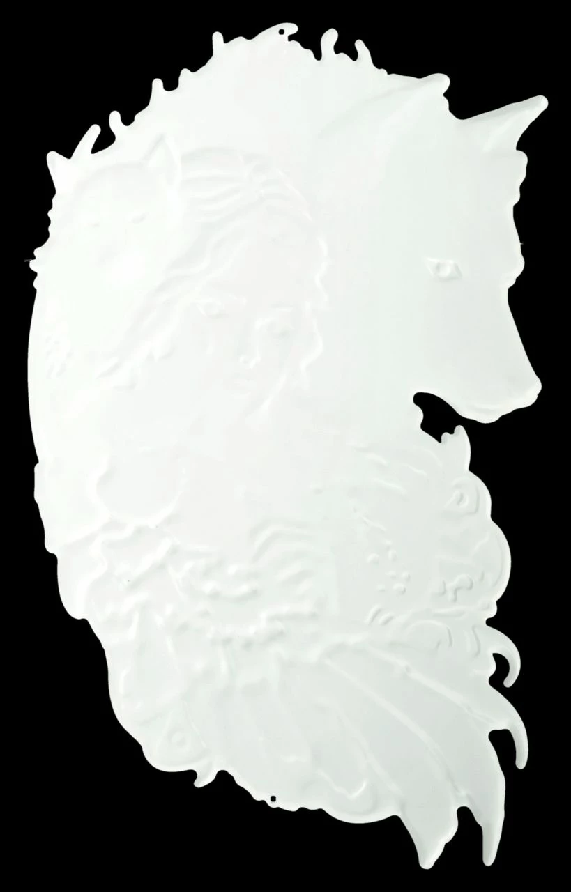 Blechschild - Kiegerin Des Lichtes Mit Flügeln – Bild 4