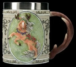 Krug Pferd - Forest Spirit