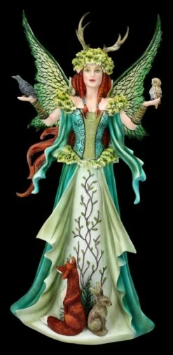 Elfen Figur Mit Tieren - Caretaker By Amy Brown