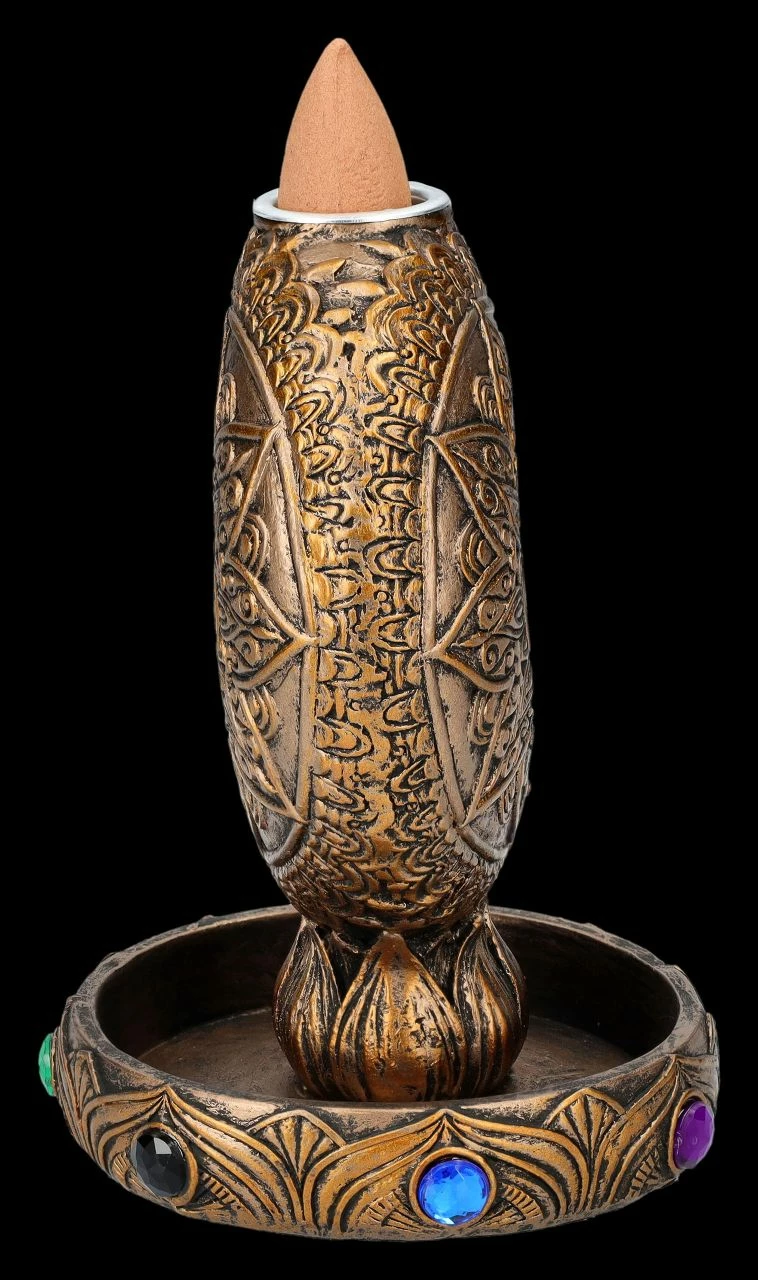 Rückfluss-Räucherhalter - Chakra Mond – Bild 6