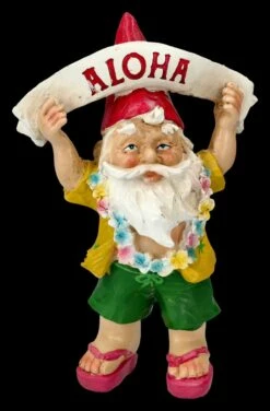 Gartenzwerg Figur - Aloha
