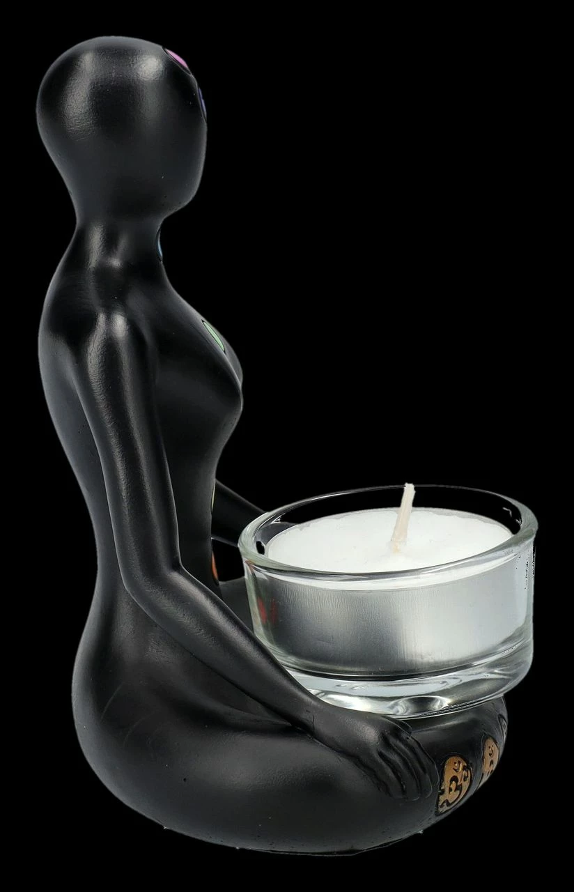 Teelichthalter - Chakra Yoga – Bild 8