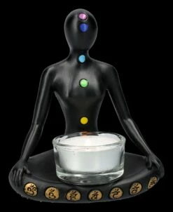 Teelichthalter - Chakra Yoga