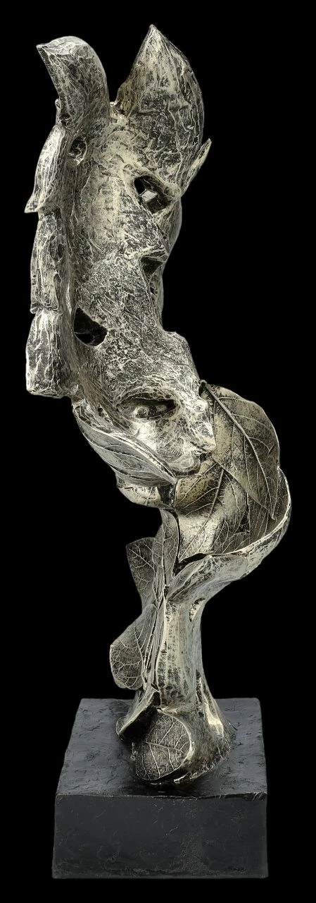 Skulptur Aus Blättern - Natürliche Emotion - Kuss – Bild 4