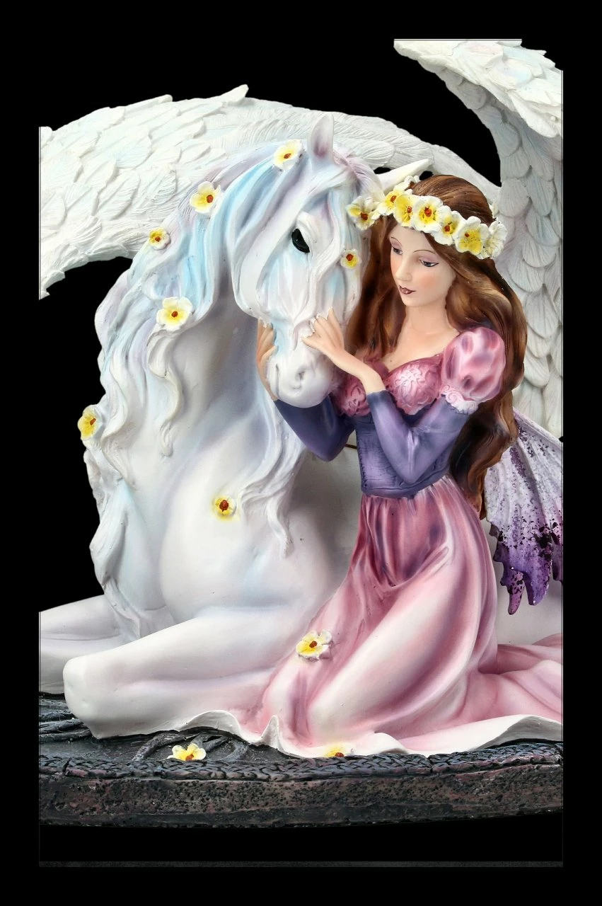 Elfen Figur - Prinzessin Amalia Mit Pegasus – Bild 6