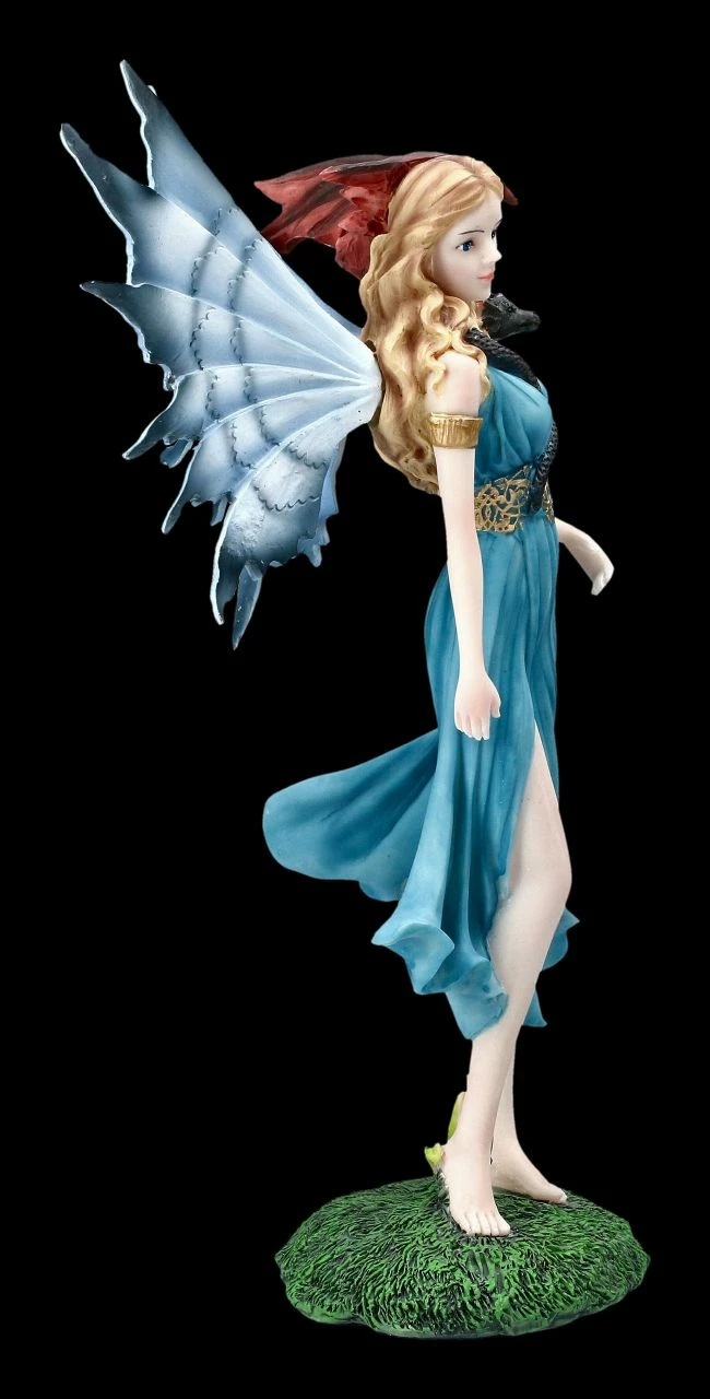 Elfen Figur - Kalia Mit Drache Auf Schulter – Bild 5