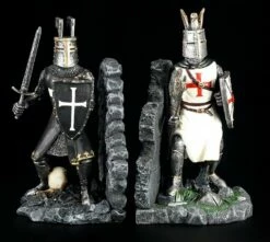 Buchstützen Paar Ritter