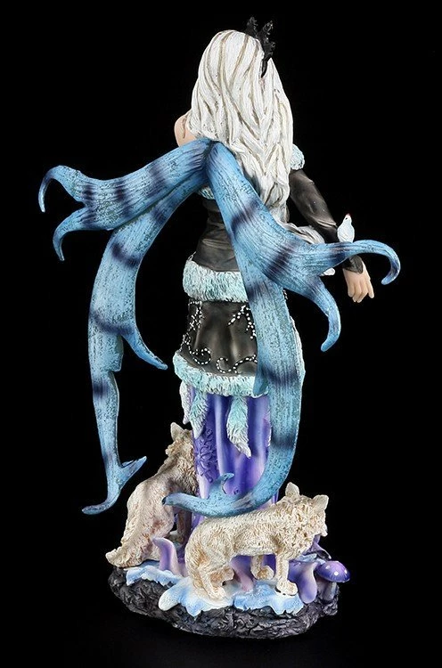 Elfen Figur Mit Zwei Füchsen – Bild 6