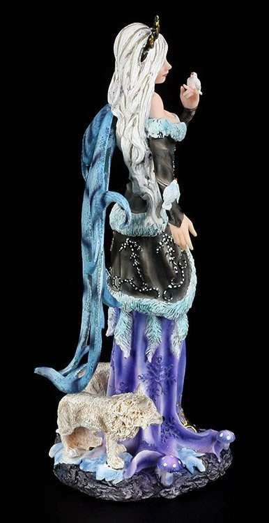 Elfen Figur Mit Zwei Füchsen – Bild 7