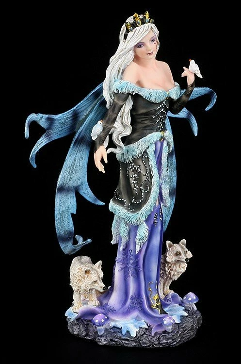 Elfen Figur Mit Zwei Füchsen – Bild 8