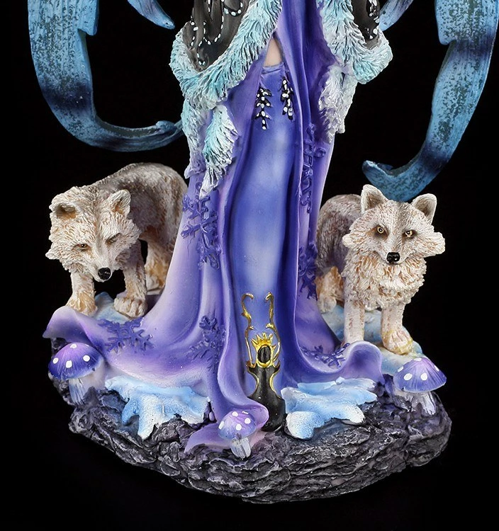 Elfen Figur Mit Zwei Füchsen – Bild 10