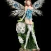 Große Elfen Figur - Tiger Lily Weiß
